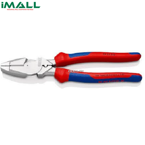 Kìm Đa Năng Lineman Dài 240mm Bấm Cos Chân Nhựa và Thép Knipex 09 15 240