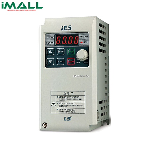 Biến tần LS iE5 SV004iE5-1 (1 pha, 230V, 0.4kW, hãm động năng)