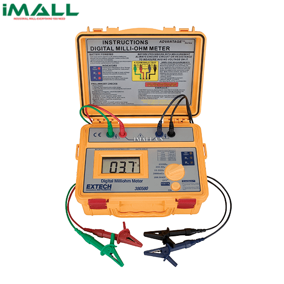 Máy đo điện trở Milliohm Extech 380580