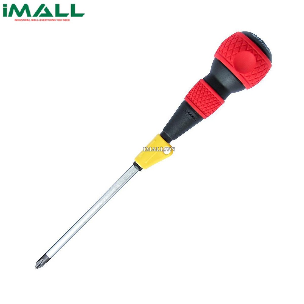Tô vít 4 cạnh cán đầu bi Vessel 220F (No.2x150mm)