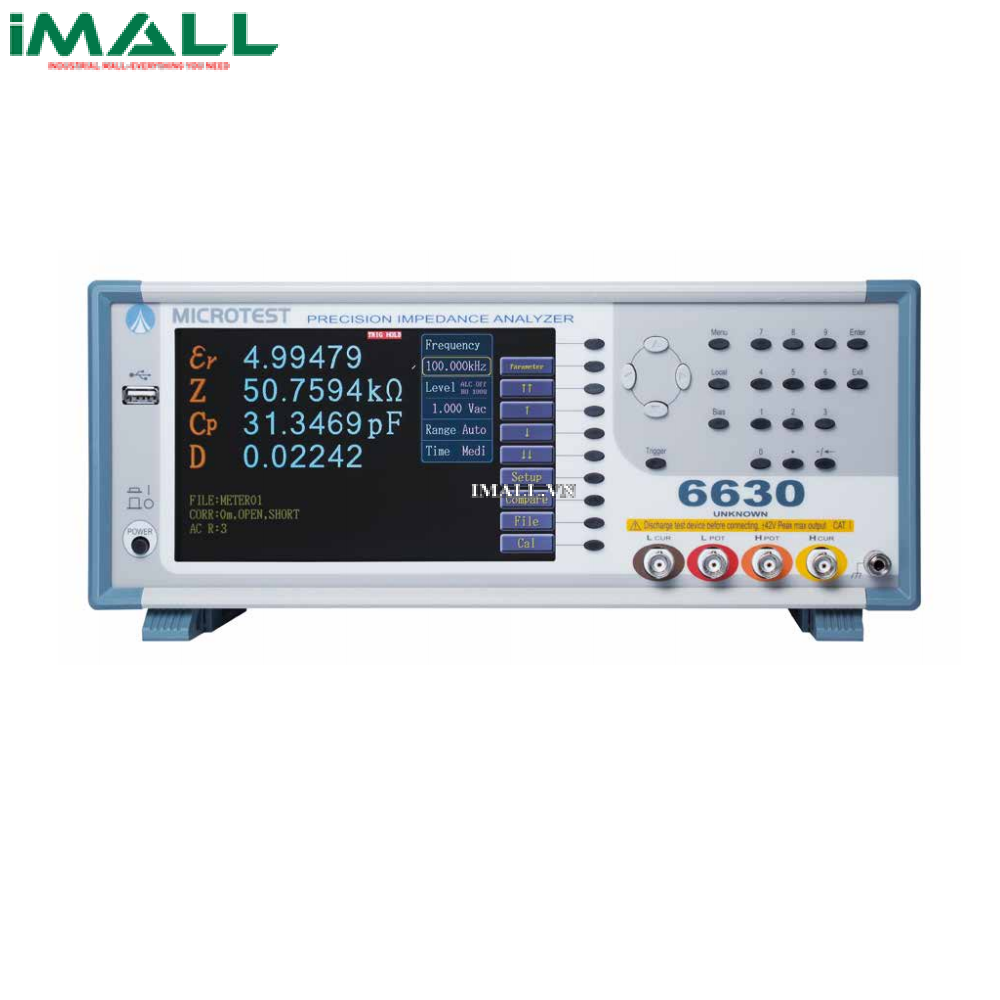 Máy phân tích trở kháng chính xác MICROTEST 6330-30 (10Hz~30MHz)