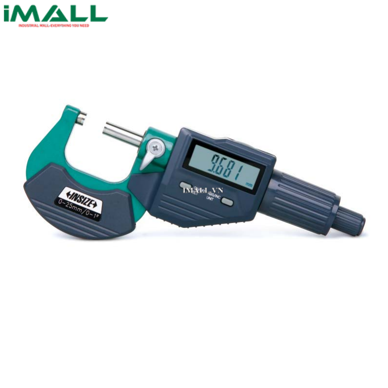 Panme đo ngoài điện tử INSIZE 3109-25B (25mm/0.001)