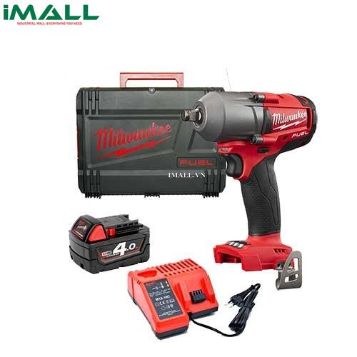Máy siết bu lông pin Milwaukee M18 FMTIW12-401B (Set 1x4Ah/18V)