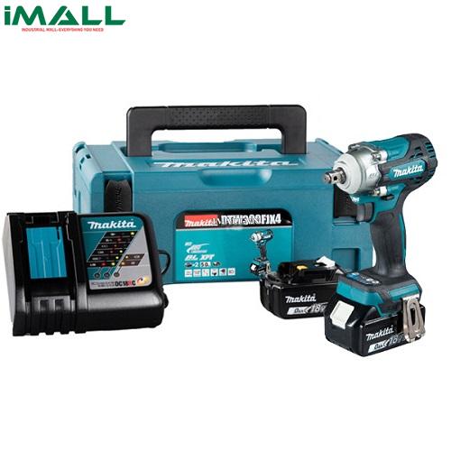 Máy siết bu lông dùng pin 18V Makita DTW300FJX4