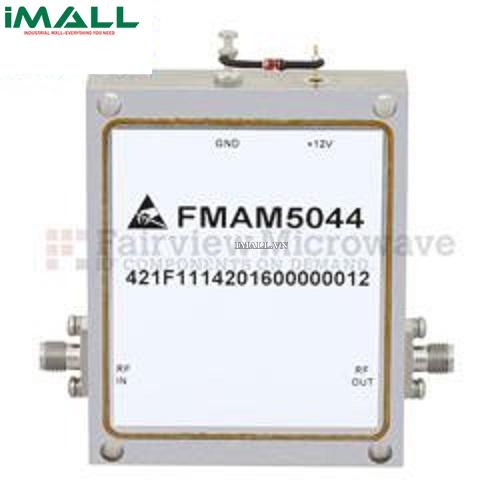 Bộ khuếch đại Fairview FMAM5044 ( 36 dB, SMA ; 8.5 - 10.5 GHz ; 38.5 dBm P1dB )