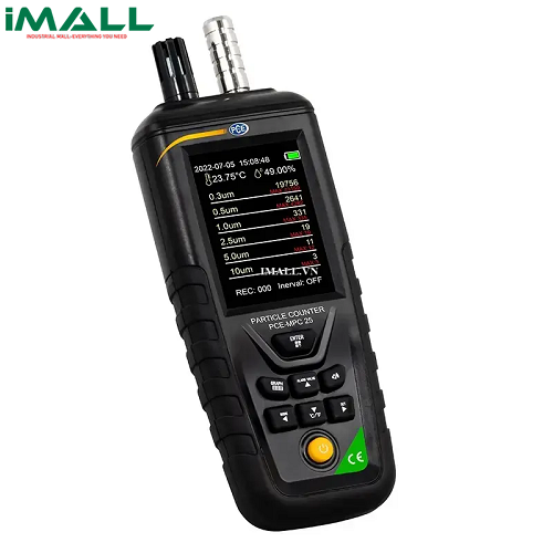 Máy đo chất lượng không khí (0~1000 µg/m³; -10~60°C; 0~100%) PCE PCE-MPC 25