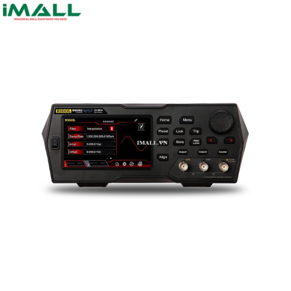 Máy phát xung tùy ý Rigol DG952 (50Mhz, 250Msa/s, 2 Kênh)