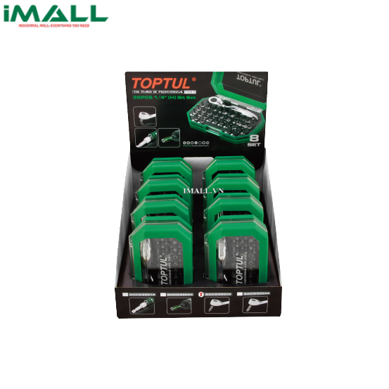 Bộ cần siết 35 chi tiết TOPTUL GACW3504S (1/4 inch)