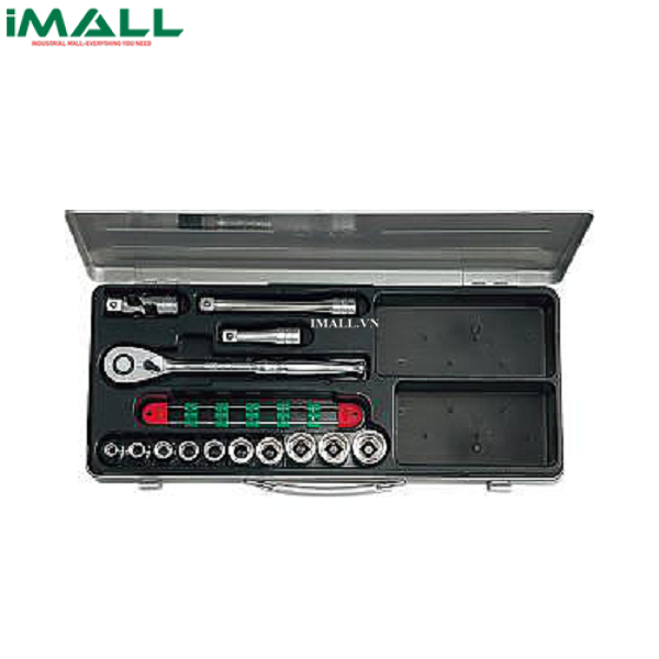 Bộ đầu khẩu vặn ốc KTC TB410 (Nhật Bản, 1/2”)