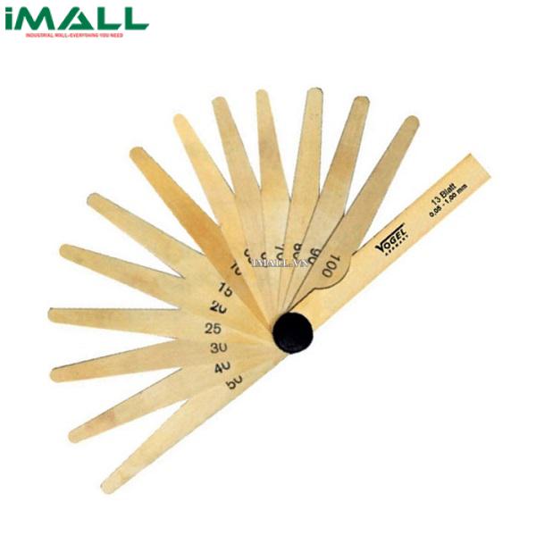 Thước căn lá đồng VOGEL 414107 (0.05-1mm)