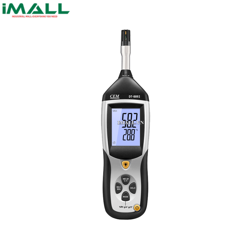 Máy đo Nhiệt độ &amp; Độ ẩm CEM DT-8892 (0℃-90%RH , -30℃~100℃)