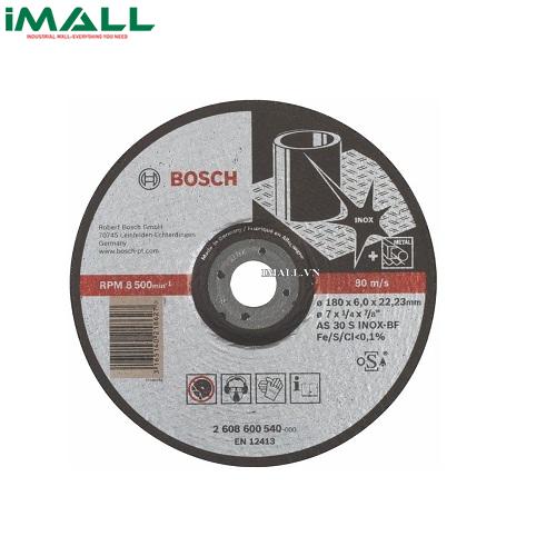 Đá mài Inox BOSCH 2608600540 (180x6x22.2mm)