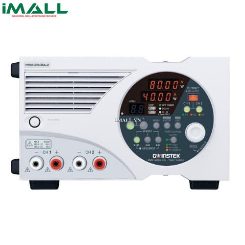 Nguồn DC lập trình chuyển mạch GW instek PSB-2400L (80V, 40A, 400W, 1CH)
