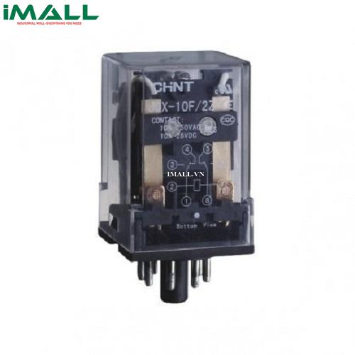 Relay trung gian 8 chân tròn Chint JQX-10F/2Z-36VAC