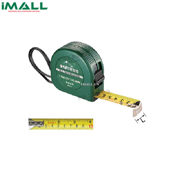 Thước dây SATA 91322 (19mm, 5m)