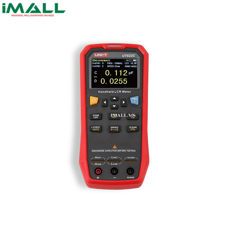 Máy đo LCR cầm tay UNI-T UT622C (100Khz, 99.999H, 99.999mF, 9.9999MΩ)