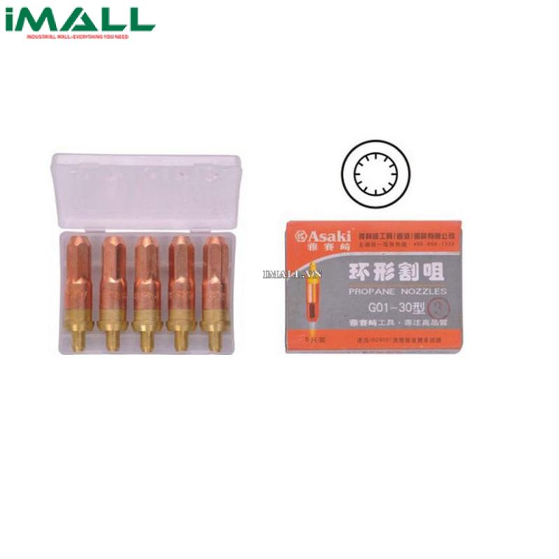 Béc cắt gió gas (100#2) Asaki AK-2062