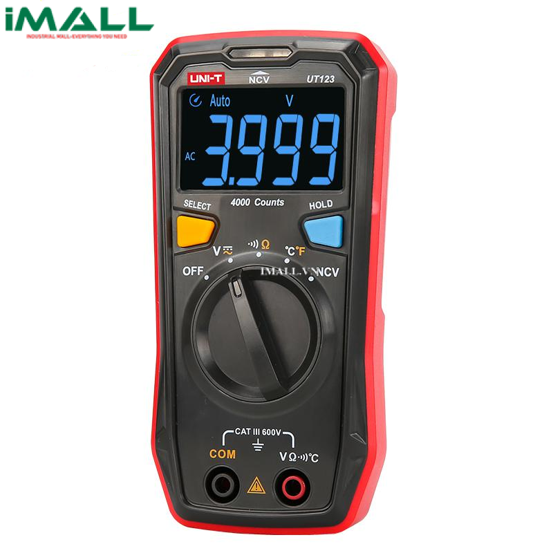 Đồng hồ vạn năng bỏ túi UNI-T UT123 (600V,±0.5%)