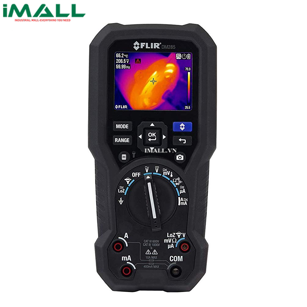 Đồng hồ vạn năng kèm camera nhiệt độ FLIR DM285 (dataloger, Wireless)
