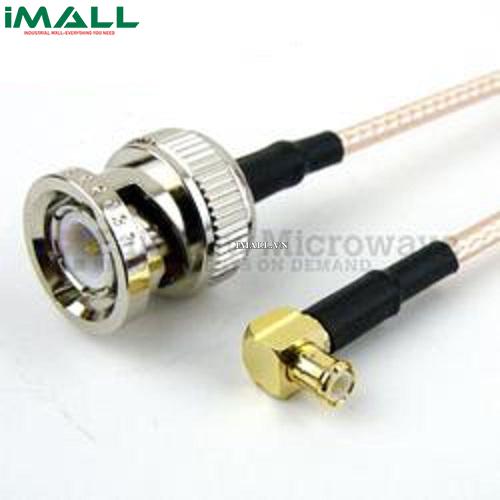 Cáp BNC Male - RA MCX Plug Fairview FMC0817315 ( RG-316 Coax; 3 GHz )