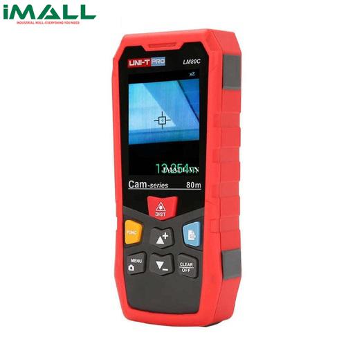 UNI-T LM80C Laser Distance Meter (80m, IP65, camera, digital level)