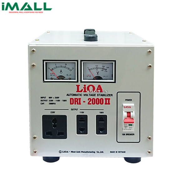 Ổn áp 1 pha Lioa DRI-2000 II (2KVA)