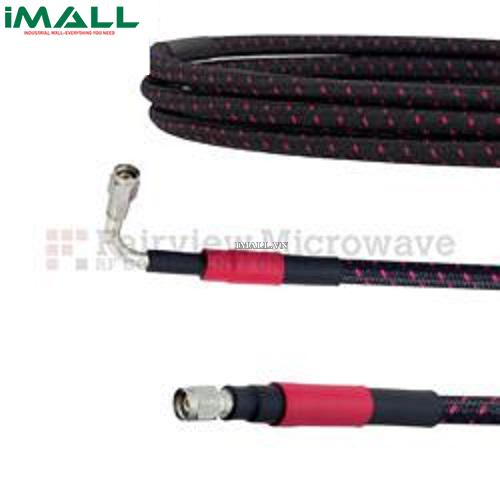 Cáp 1.85mm Male - RA 1.85mm Male Fairview FMC1000 ( VNA High Flex Coax; 67 GHz )