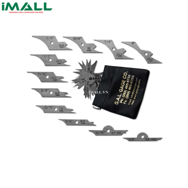 Bộ thước đo mối hàn cỡ nhỏ G.A.L CAT 16