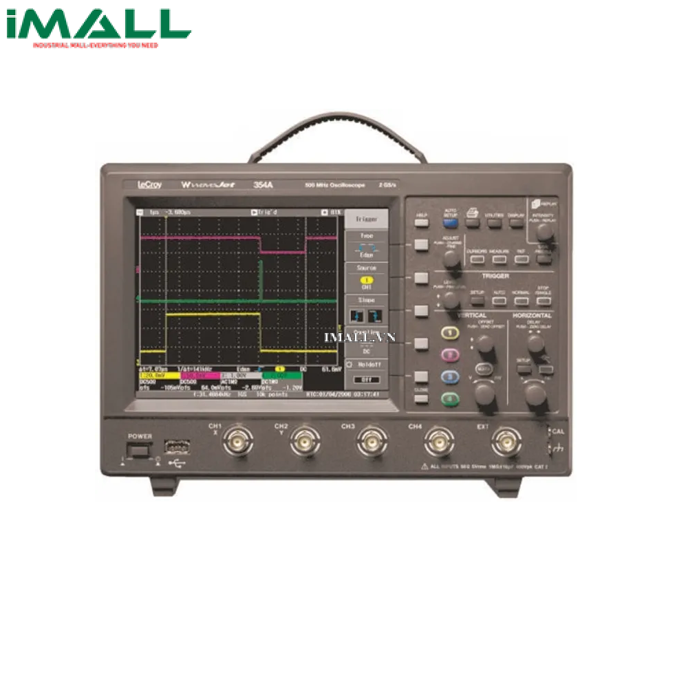 Máy hiện sóng số LeCroy WaveJet 312A (100 MHz, 1 GS/s, 2 kênh)
