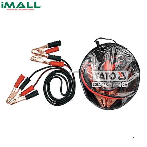 Dây mồi sạc điện ắc quy YATO YT-83151 (200A)