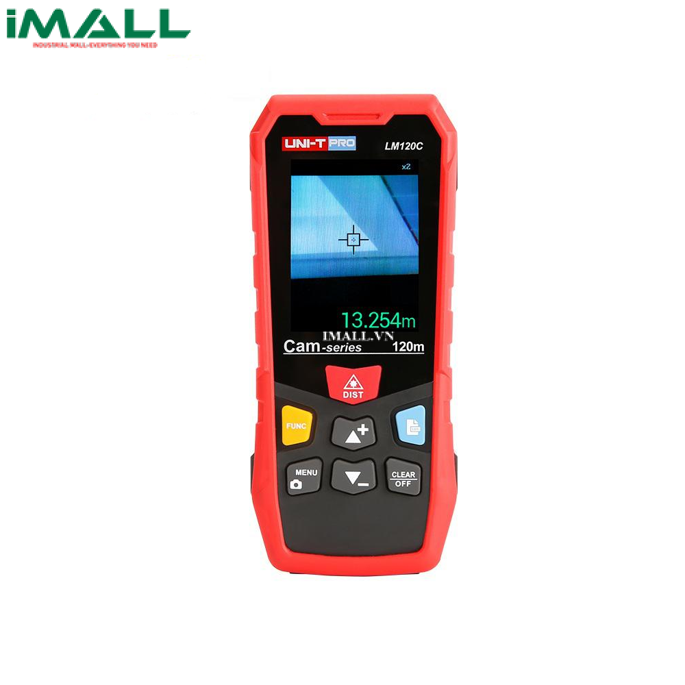 UNI-T LM200C Laser Distance Meter (200m, IP65, camera, digital level)
