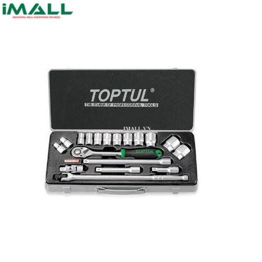 Bộ dụng cụ vặn ốc 1/2 inch 18 chi tiết TOPTUL GCAD1802