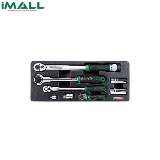 Bộ cần siết lực 8 món (1/2", 20-110Nm) TOPTUL GCAT0803