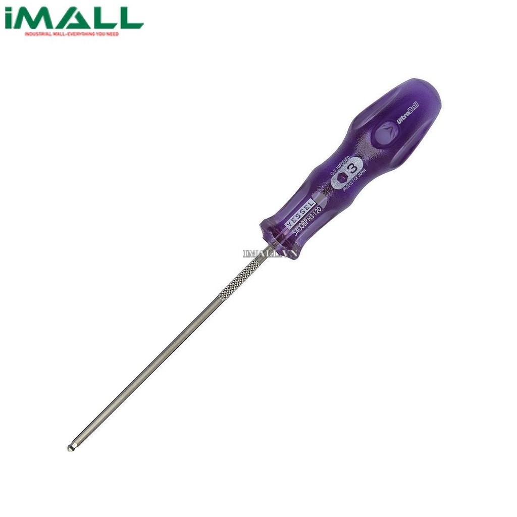 Tô vít đầu bi Vessel B-5400BP (H3x120mm)