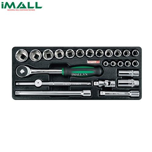 Bộ tuýp lục giác 1/2" 24 chi tiết Toptul GCAT2406