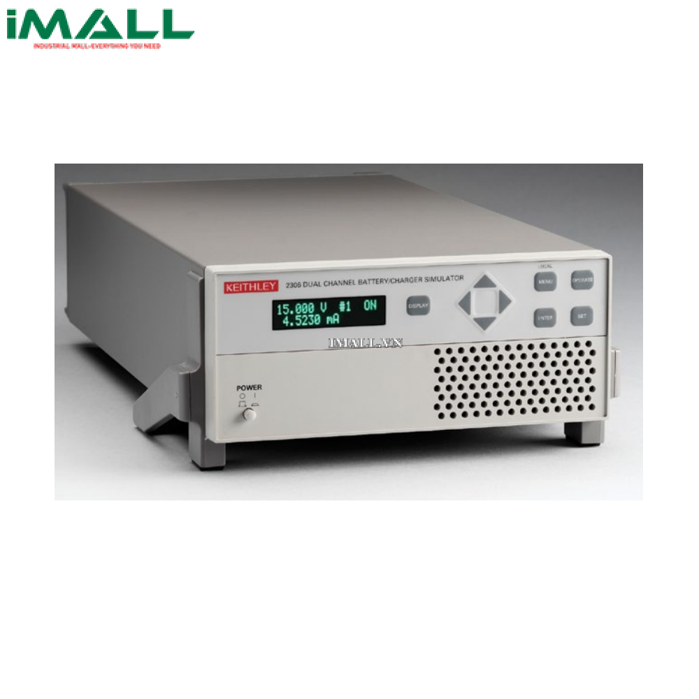 Nguồn DC mô phỏng pin Keithley 2306-PJ (15V/5A with 500mA,2 kênh, with 500mA Range)