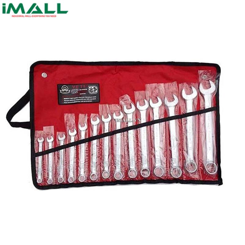 Bộ cờ lê vòng miệng hệ mét 14 chi tiết YETI (8~24mm)