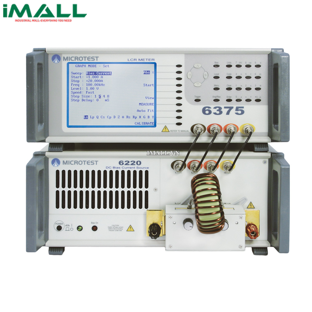 Nguồn dòng chênh lệch DC MICROTEST 6240 (0.000A - 40.000A)