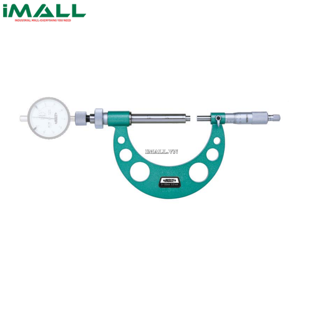 Panme đo ngoài INSIZE 3296-100A (0-100 mm/0.01)