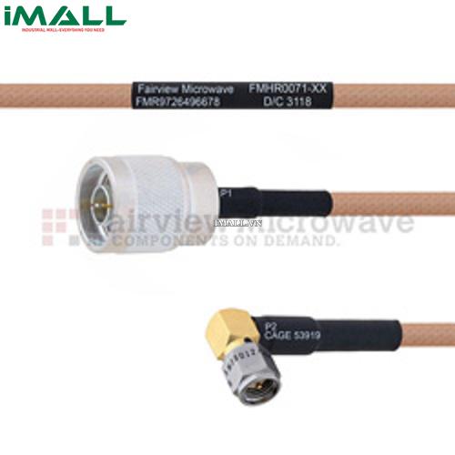 Cáp chuyển đổi N Male to SMA Male Fairview microwave MHR007130 (Max 11Ghz, Dài 30 inch)