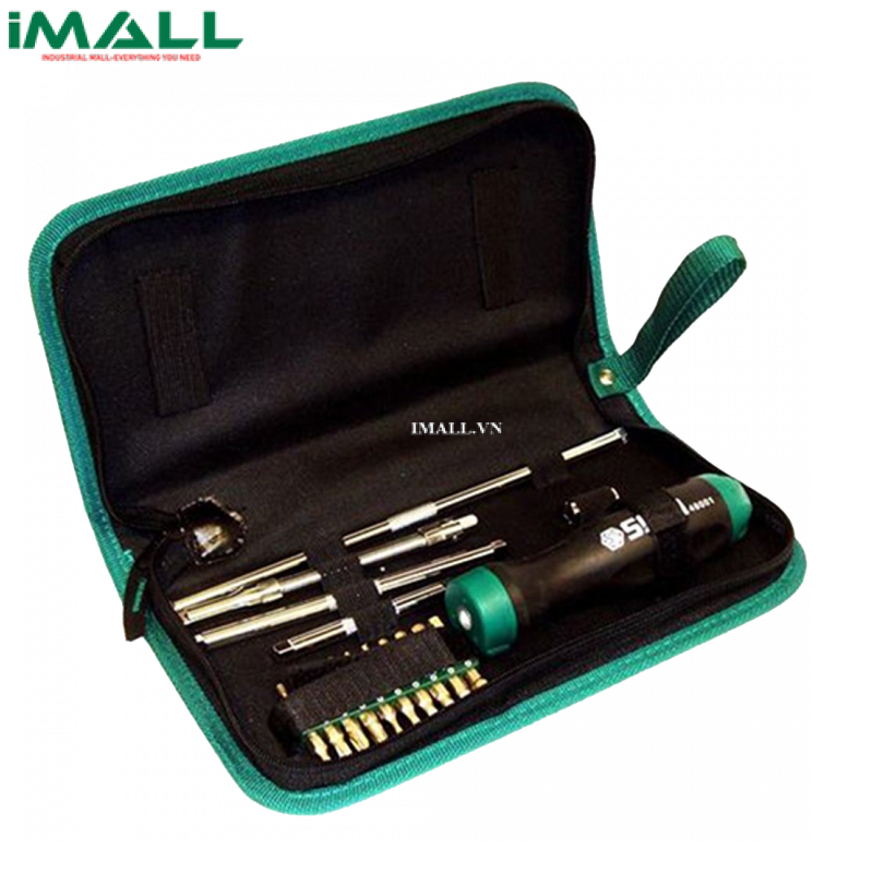 Bộ tuốc nơ vít cần tự động 26 chi tiết SATA 09343
