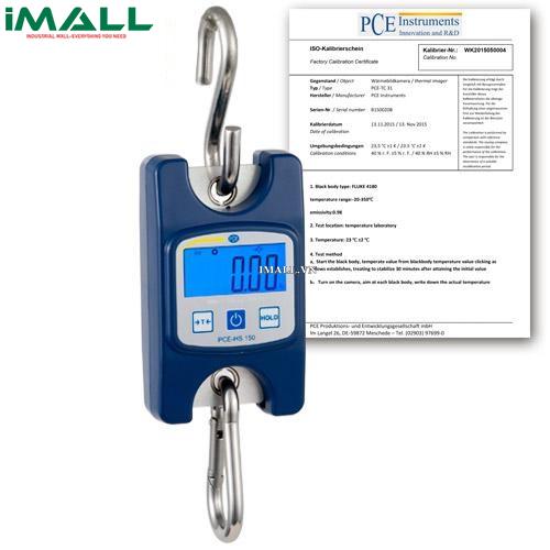 Cân treo (150 kg; 0.05 kg; kèm Certificate ISO) PCE HS 150N-ICA