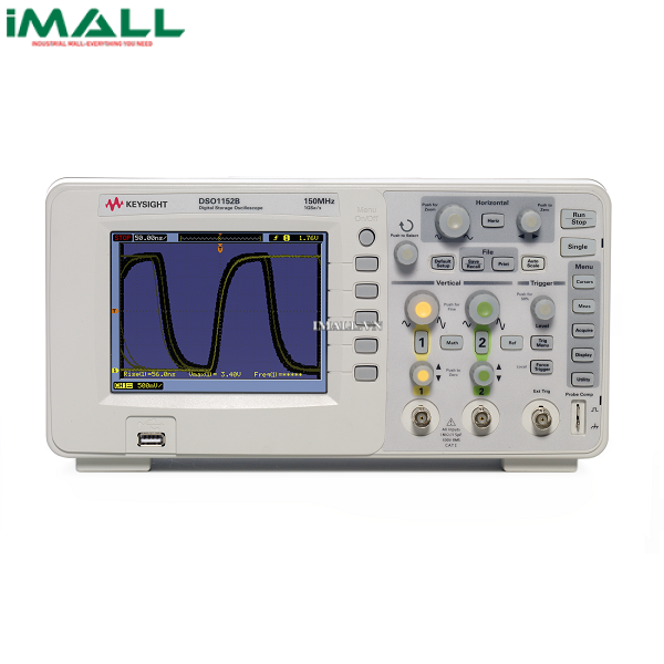 KEYSIGHT DSO1152B Oscilloscope (150 MHz, 1 GSa/s, 2 channels)