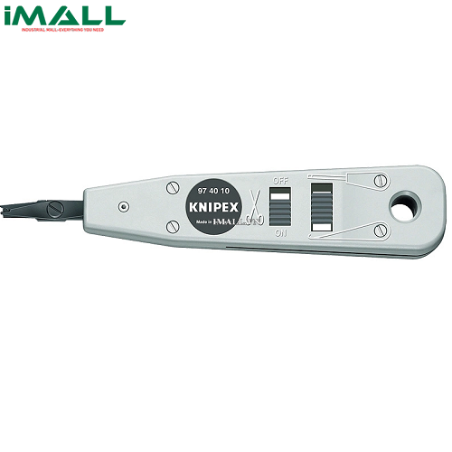 Kìm Nhấn Phiến LSA-Plus Cáp UTP và STP Ø 0.4 - 0.8 Knipex 97 40 10