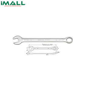 Cờ lê vòng miệng hệ mét Yato YT-00766 (50mm)