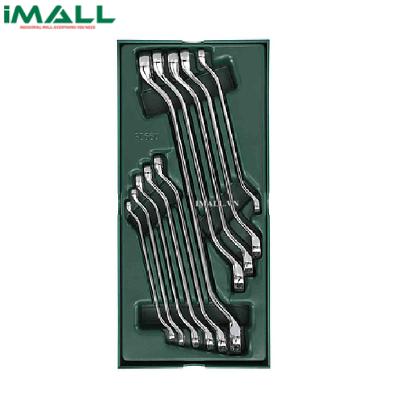 Bộ khay cờ lê hai đầu vòng 10 chi tiết (6~27mm) SATA 09905