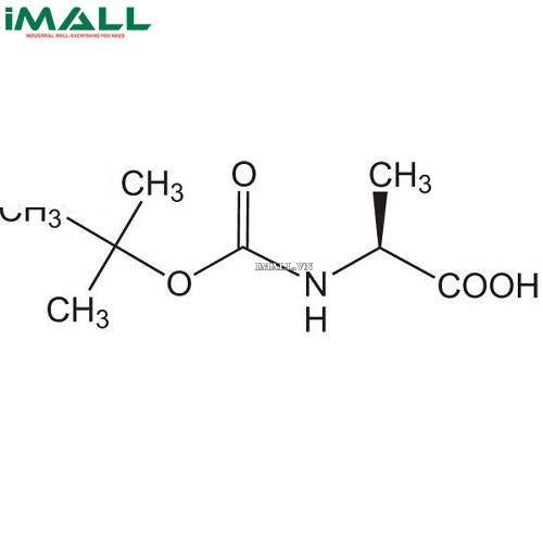 Hóa chất Boc-Ala-OH(C₈H₁₅NO₄; Chai nhựa 25 g)  Merck 8530010025