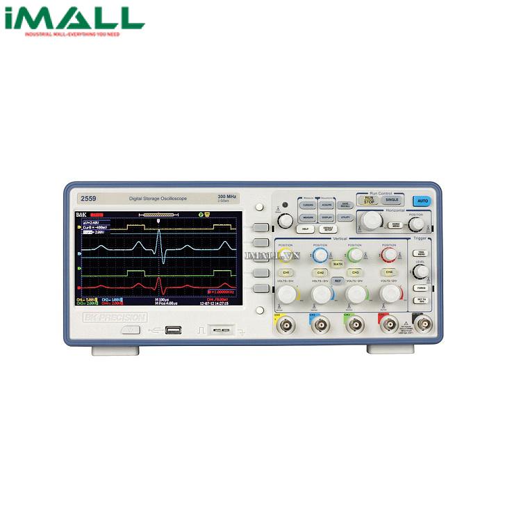 Máy hiện sóng số BK Precision 2559 (300MHz, 4CH, 2 GSa/s)