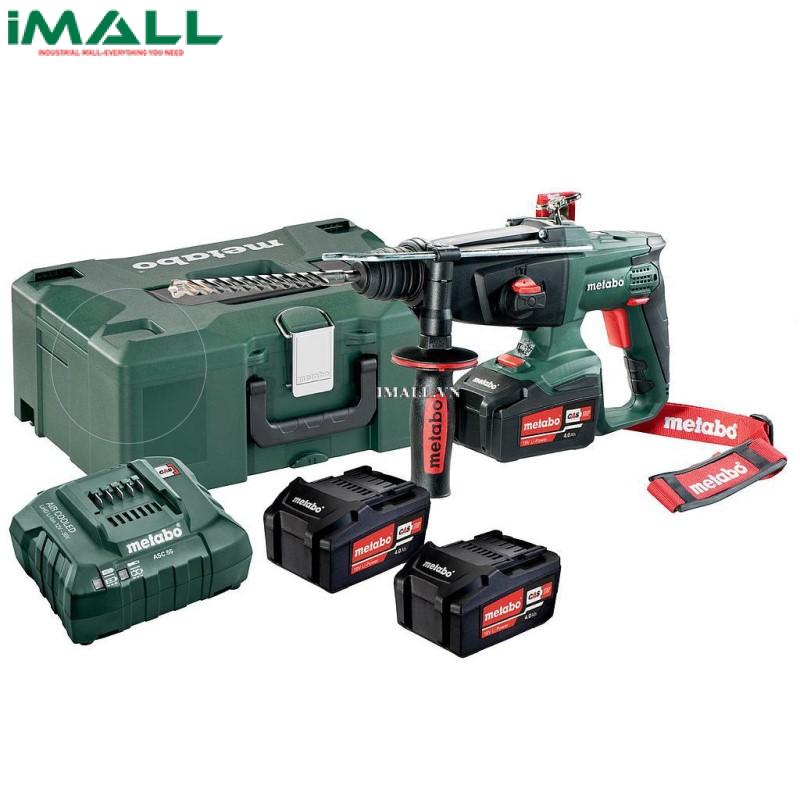 Máy Khoan búa không dây METABO KHA 18 LTX SET (18V 3x4Ah Li-ion) 600210960