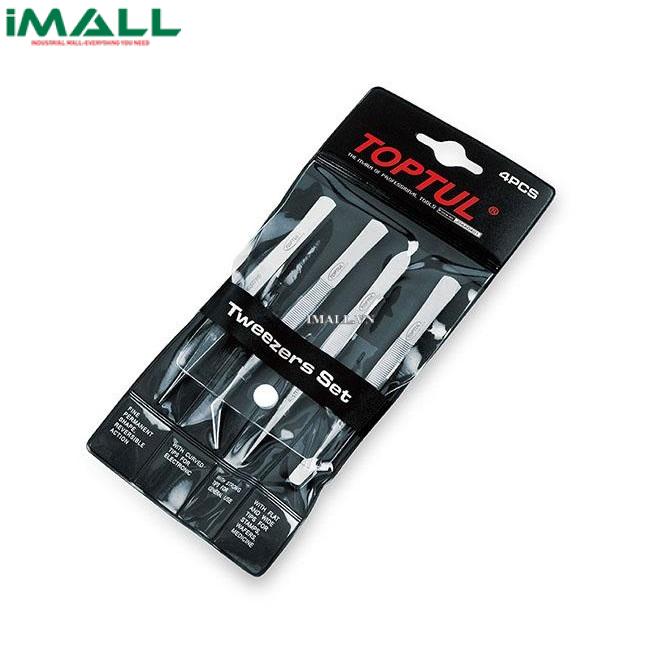 Bộ nhíp gắp ốc 4 món Toptul JGAA0401